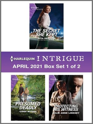 cover image of Harlequin Intrigue April 2021--Box Set 1 of 2